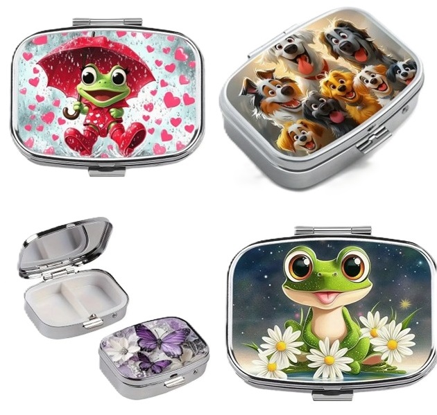 organizér na léky nebo drobné šperky