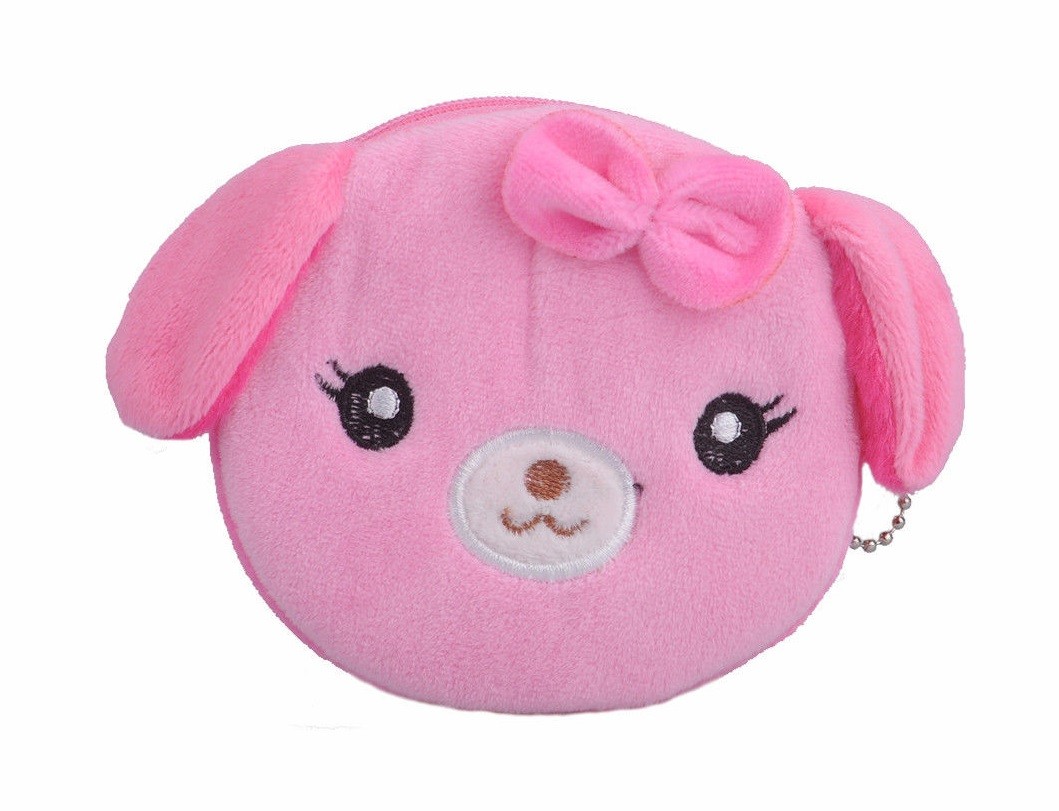 dětská peněženka - růžový pejsek