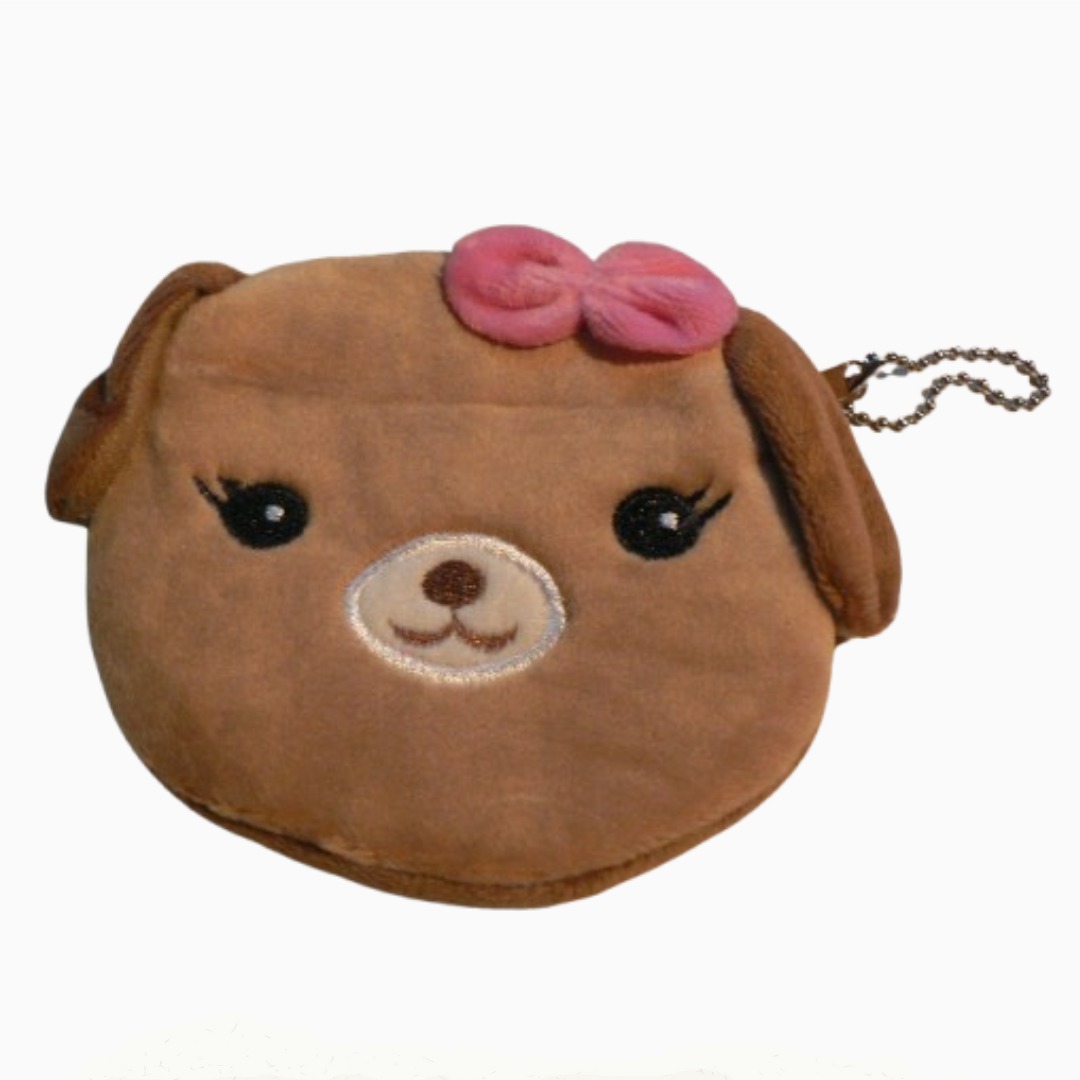 dětská peněženka - hnědý pejsek