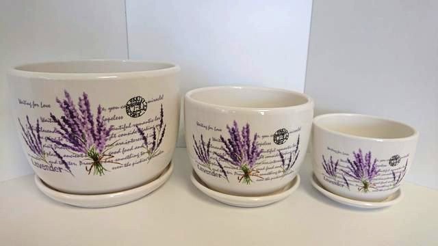 květináč - levandule