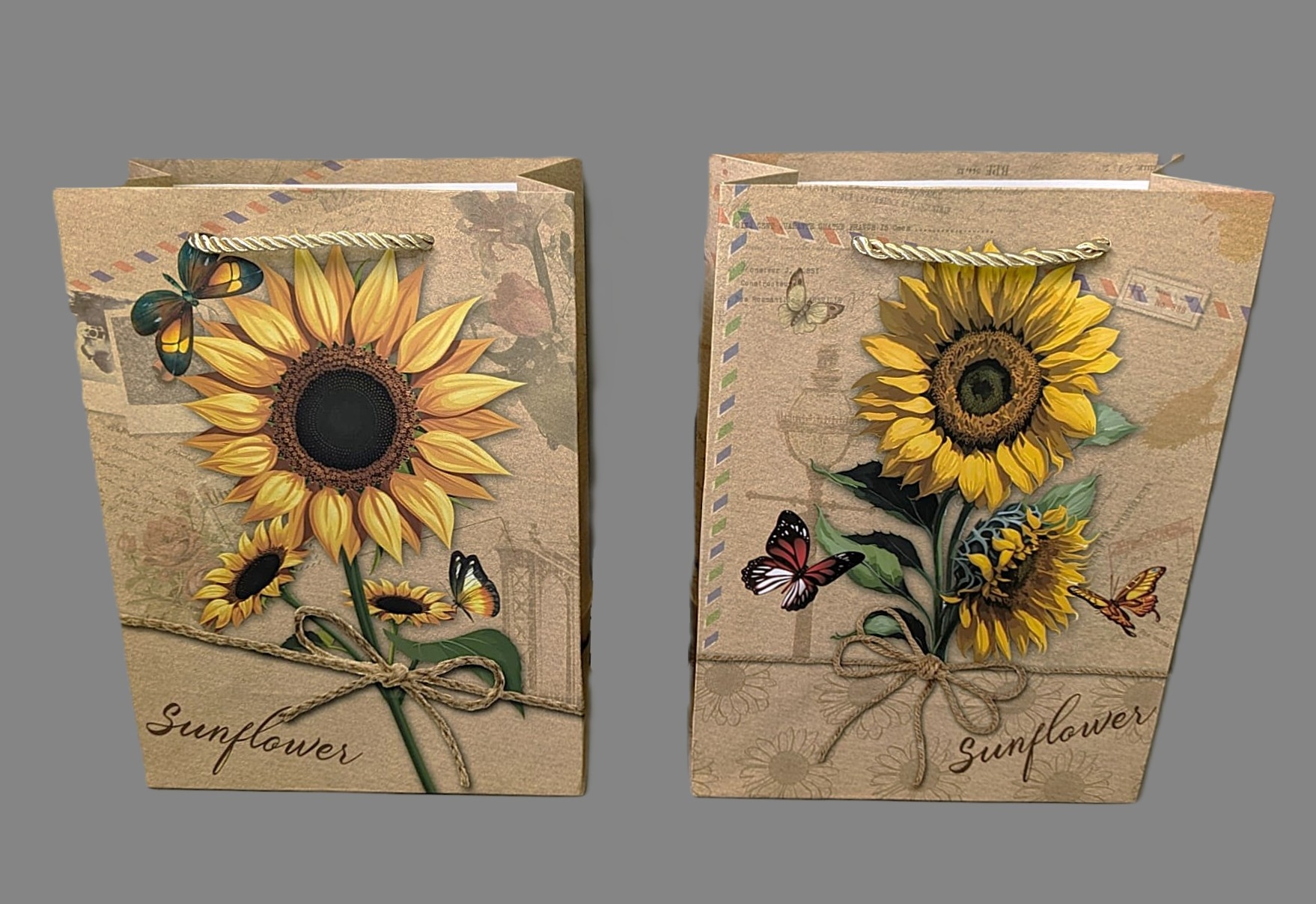 dárková taška - slunečnice