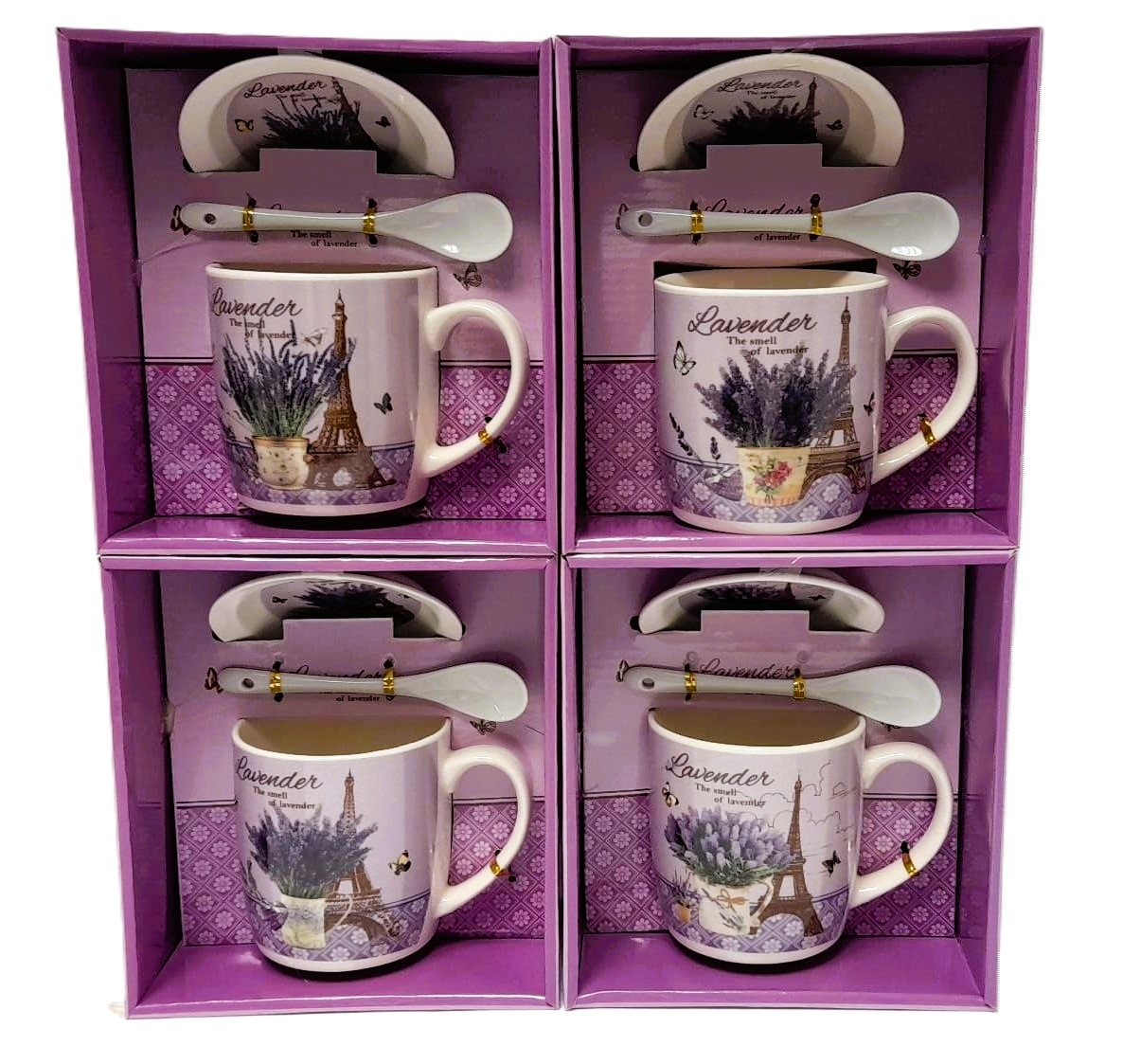 hrníček se lžičkou Eiffelovka