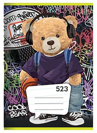 školní sešit 523 - Cool Bear