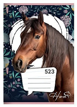 školní sešit 523 - Horse