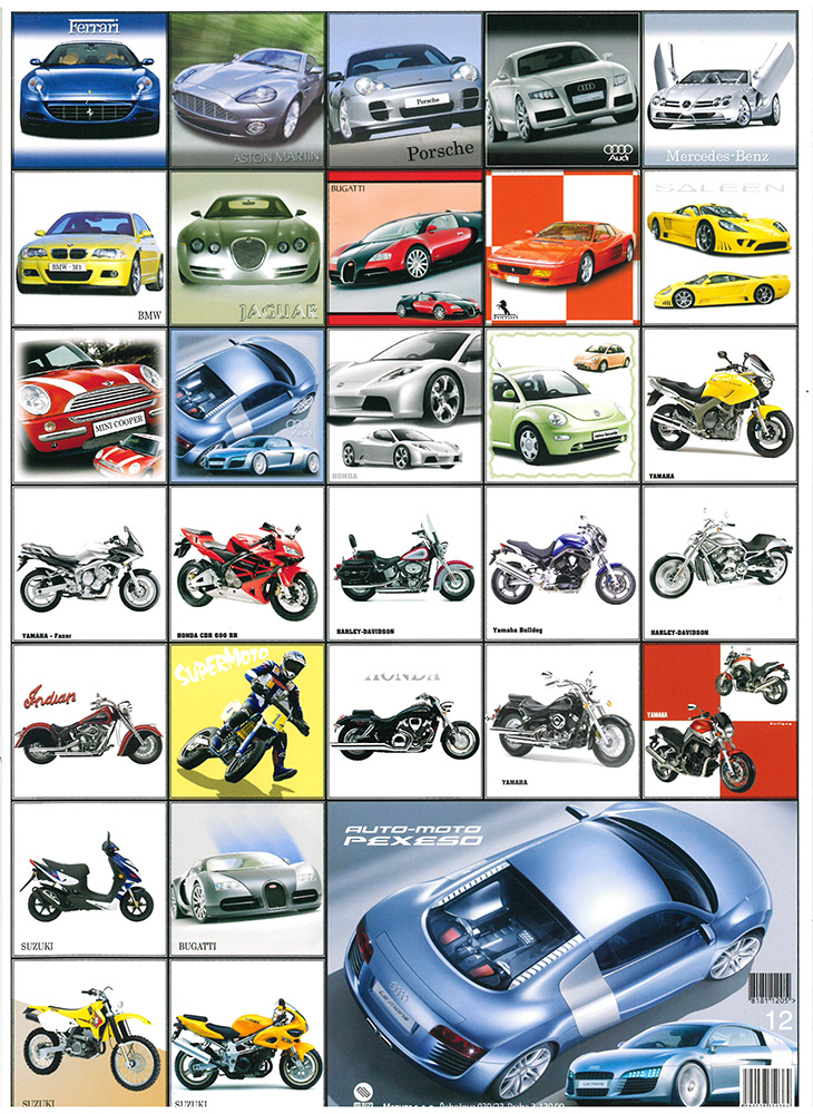 pexeso auto-moto, abeceda nebo safari