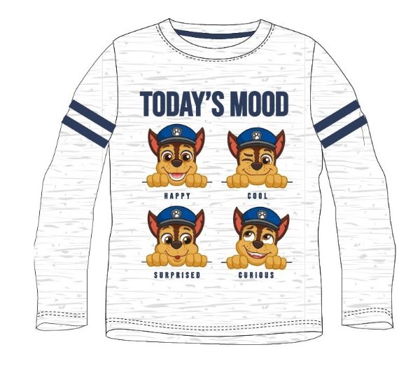 tričko Tlapková patrola - barva šedá